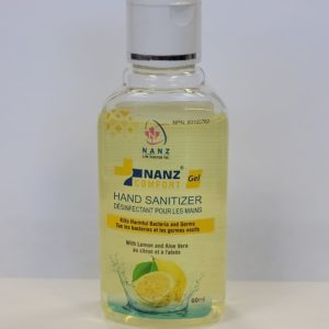 NANZ Comfort Lemon Hand Sanitizer Gel